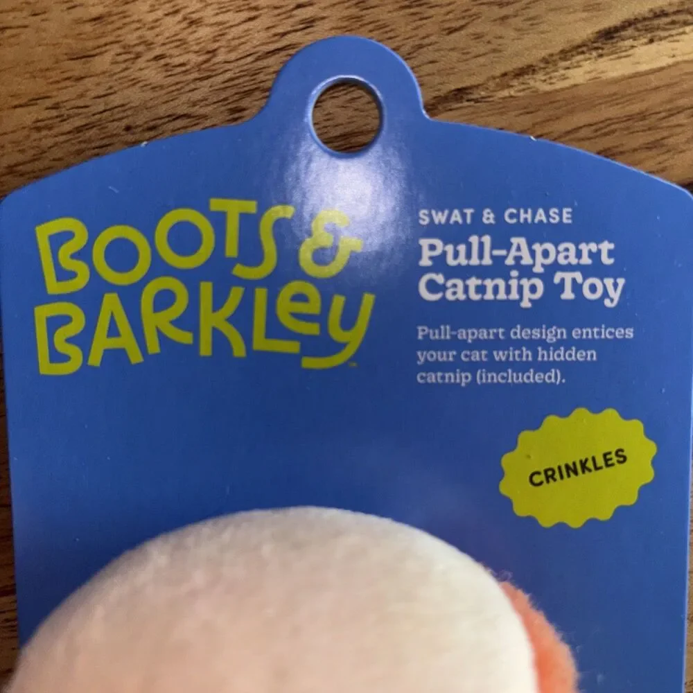 Boots & Barkley Macaron Pull-Apart Trio Cat Toy Pack Of 2 Packages - Picture 4 of 4
